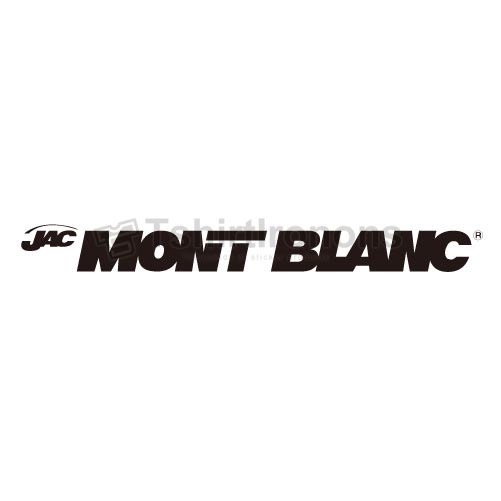Mont Blanc T-shirts Iron On Transfers N2864